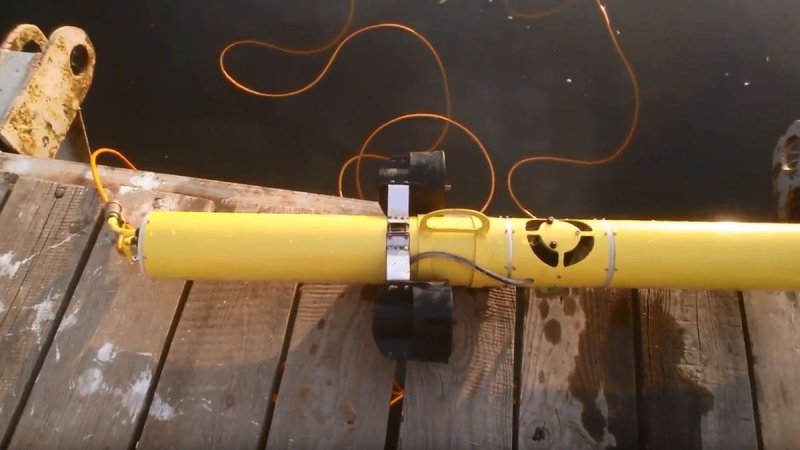 ROV Igla at maneuvering tests ROV Igla at maneuvering tests
